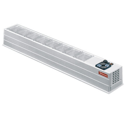 Refrigerated food structure 8x GN 1/6 h150 mm