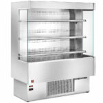 Refrigerated wall cupboard "full stainless steel"