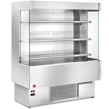 Refrigerated wall cupboard "full stainless steel"