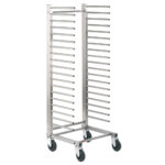Frontal plate ladder, 20x 600x400 mm, 50-mm space