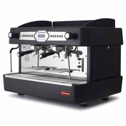 Coffee machine 2 groups, automatic (with display) - BLACK