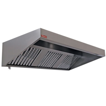 Wall cooker hood 3 labyrinth filtres 500x500 mm