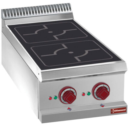 Electric range, 2 induction zones -Top -
