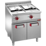 Electric fryer 2  13-liter tanks on cupboard