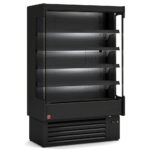Ventilated refrigerated wall element, with unit
