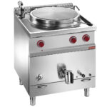 Gas boiling pan 50 liters - indirect heating
