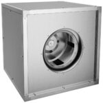 Centrifugal fan "separated airflow" with insulated casing