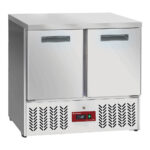 Refrigerated counter 2 doors GN 1/1