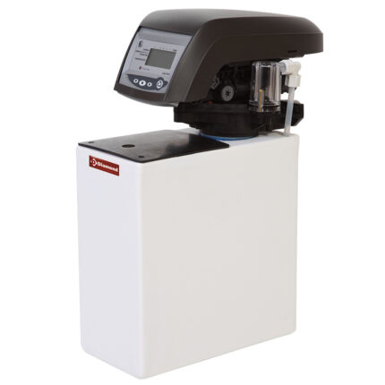 Chrono-volumetric water softener, 6 Lit, monobloc