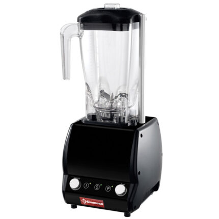 Professional Blender, square glass 2 Liters, with timer - speed variator
