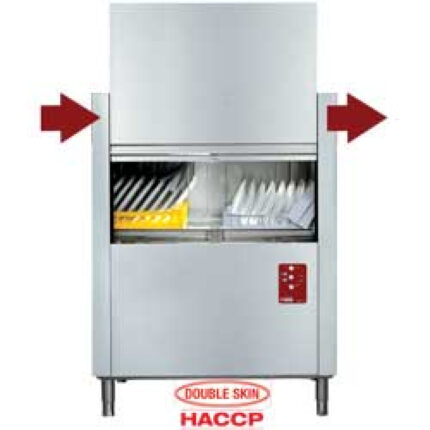 Rack conveyor dishwasher 100Bas/h - 400/3
