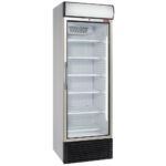 Ventilated positive T° display 500 liters, with light box