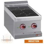 Electric range, 2 induction zones -Top -