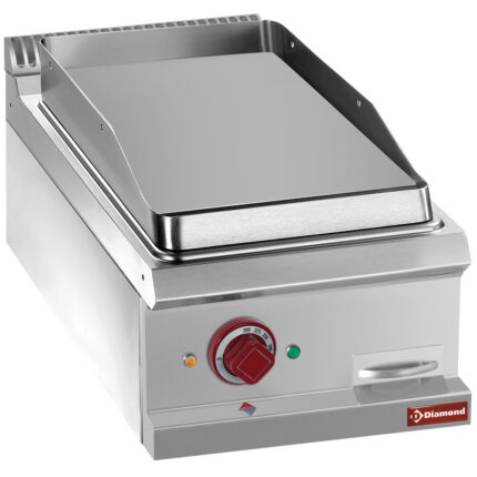 Electric fry top smooth, module 1/2  -TOP-