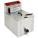 Electric table top fryer " S-POWER" 12 liters + tap