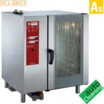 Gas oven boiler steam and convection 10x GN 1/1+ Cleaning