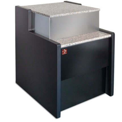 Cashier element 1000 mm - BLACK